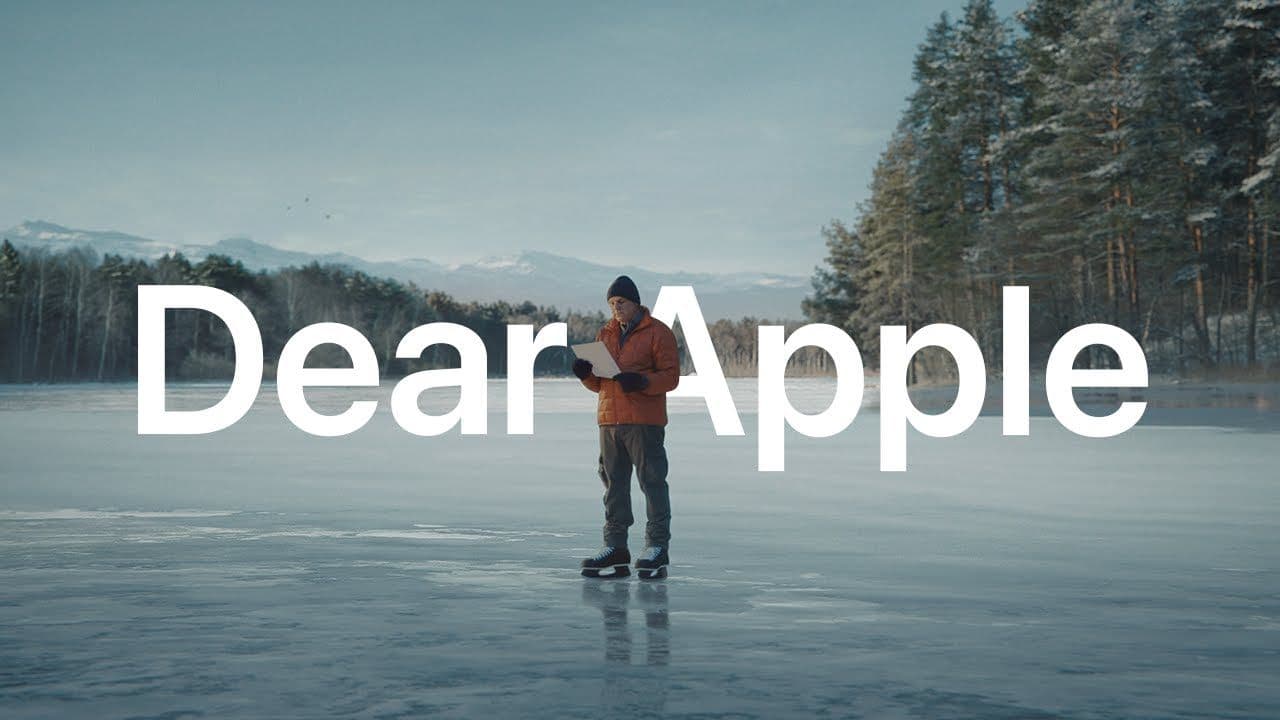 Apple Watch Dear Apple campaign featuring real user health stories
