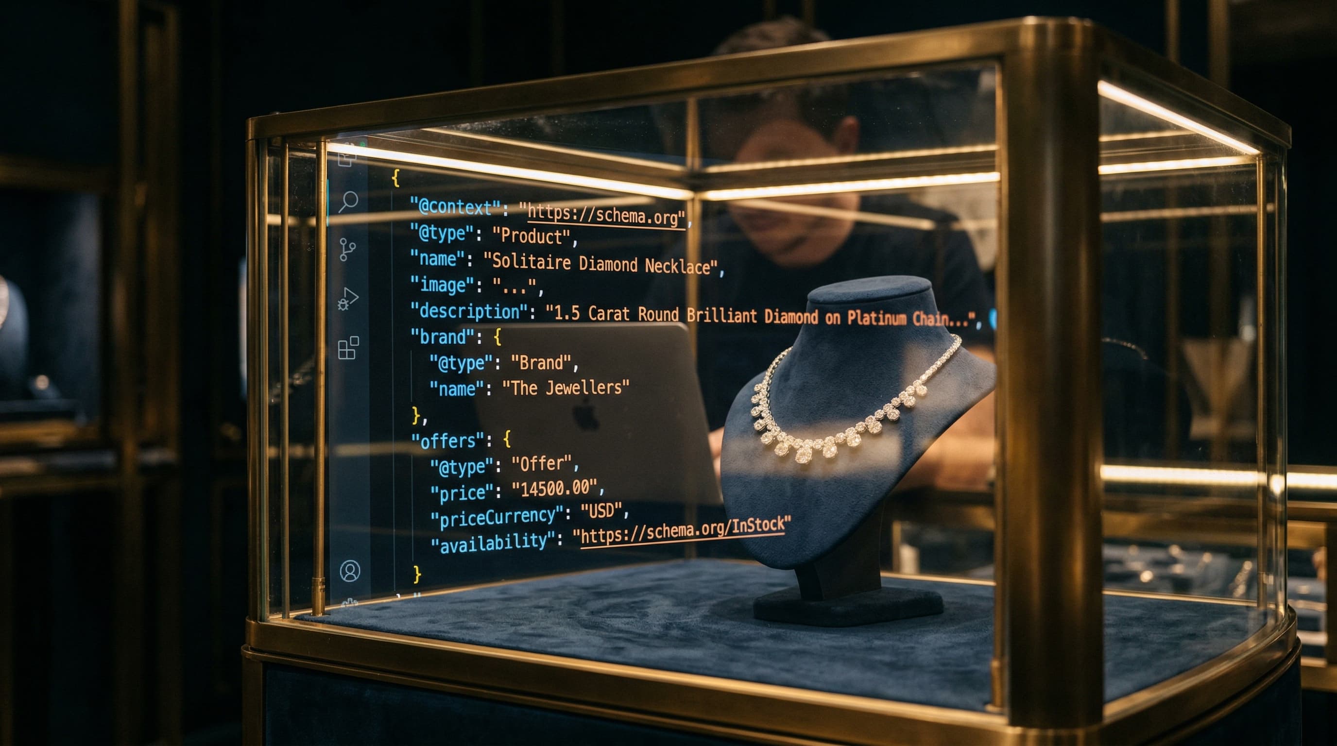 Schema markup for jewelers and AI search results
