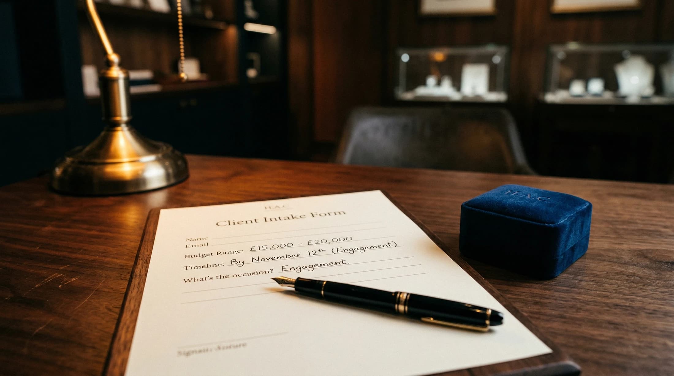 Filtering the Dreamers: Smart Forms to Spend Time With High-Value Jewelry Buyers