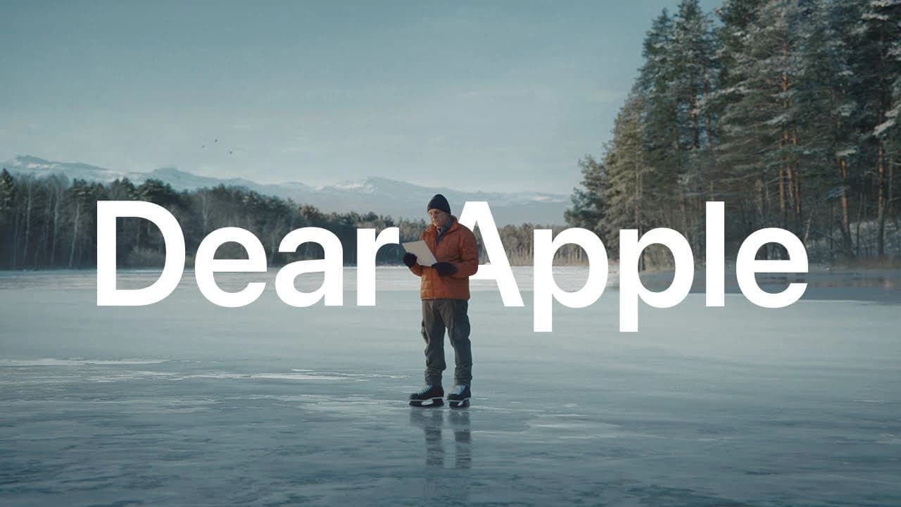 Apple Watch Dear Apple campaign featuring real user health stories