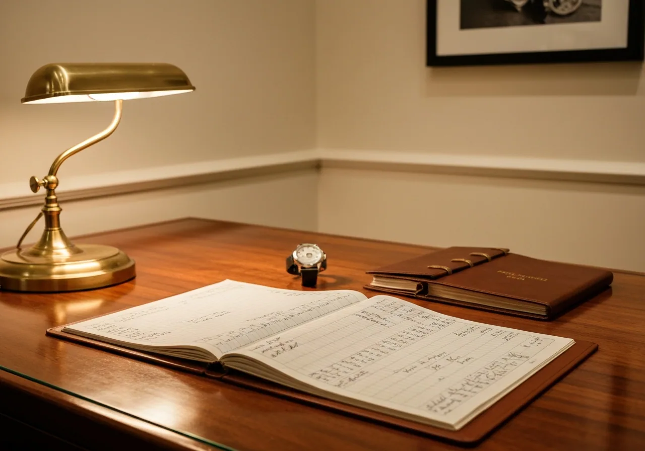 Editorial luxury boutique photograph illustrating paid social economics